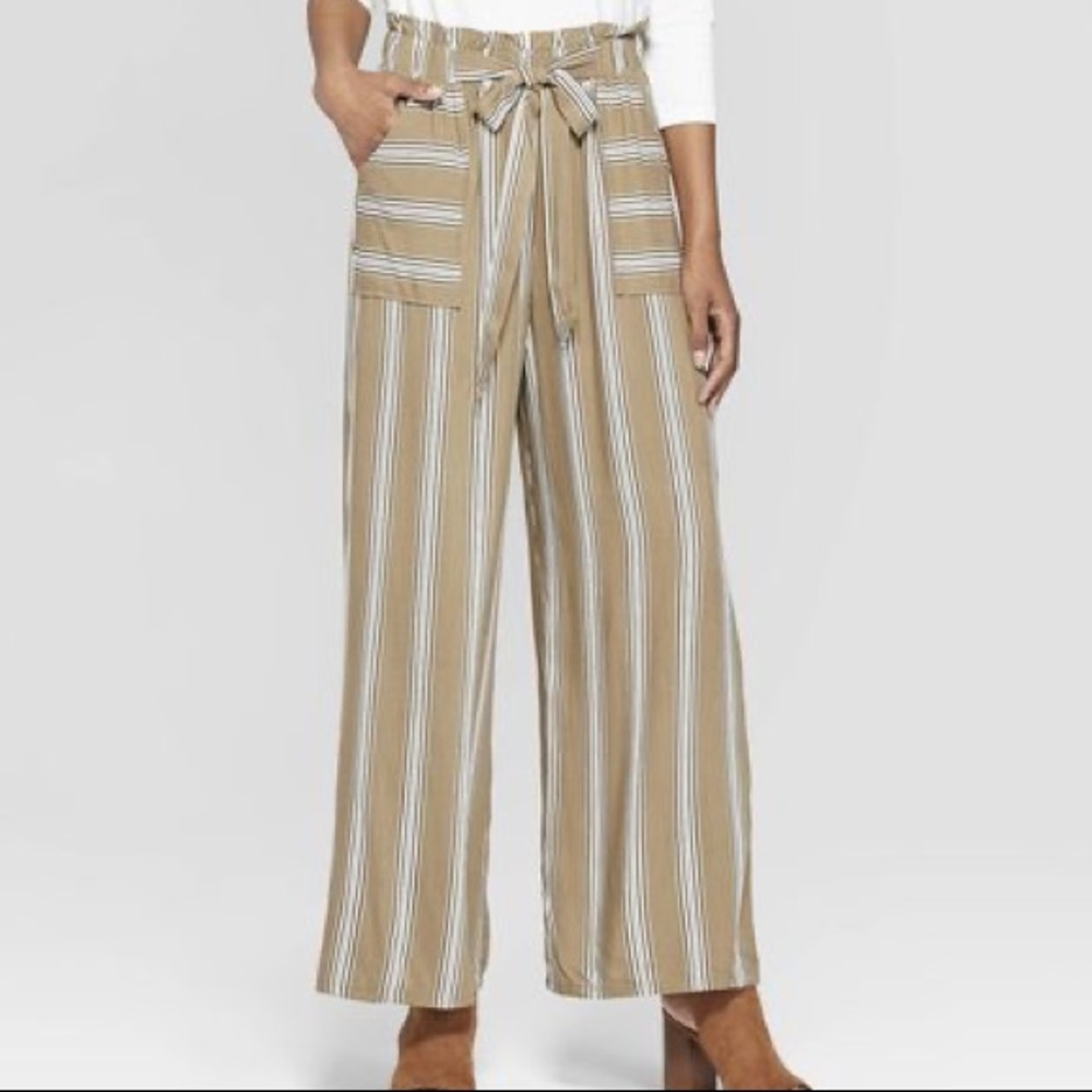 TARGET || striped palazzo pants